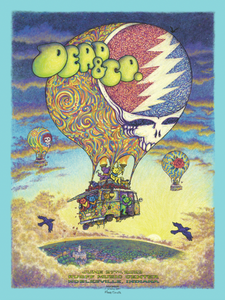 Dead & Company - Indiana Poster