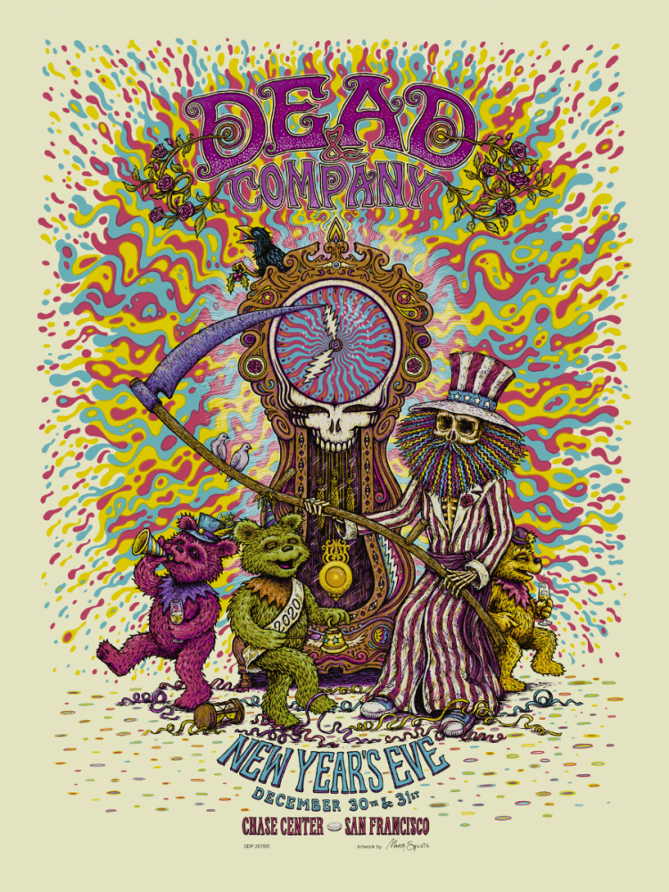 Dead & Company - New Years Eve Poster