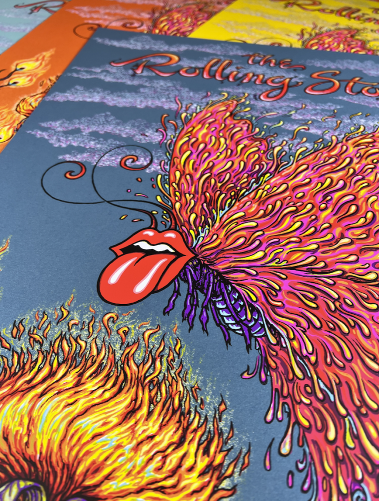 The Rolling Stones - Sixty Tour Poster