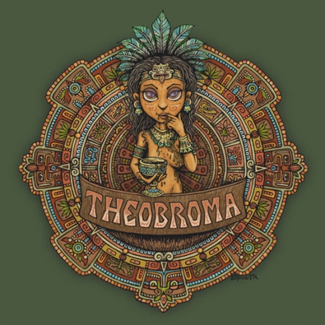 Theobroma illustration