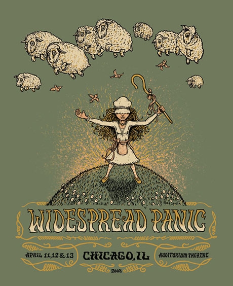Widespread Panic Event Graphic