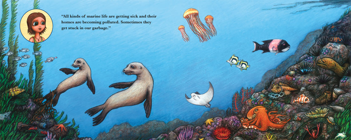 All the Way to the Ocean children’s book | Marq Spusta