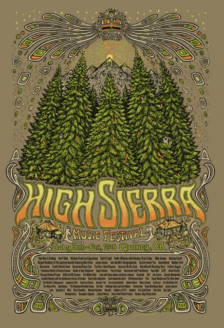 High Sierra Music Festival Poster