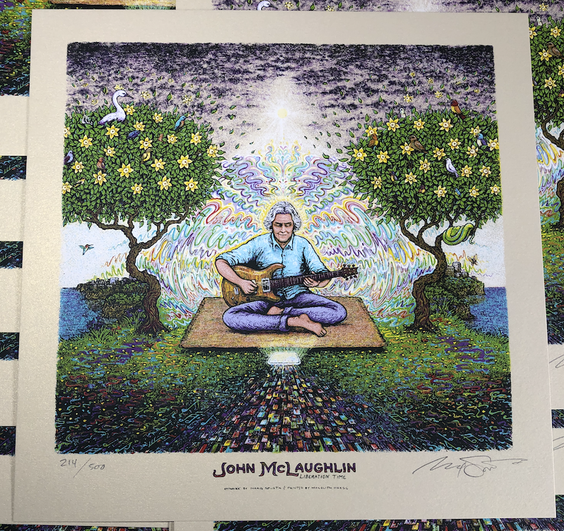 John McLaughlin Liberation Time Print