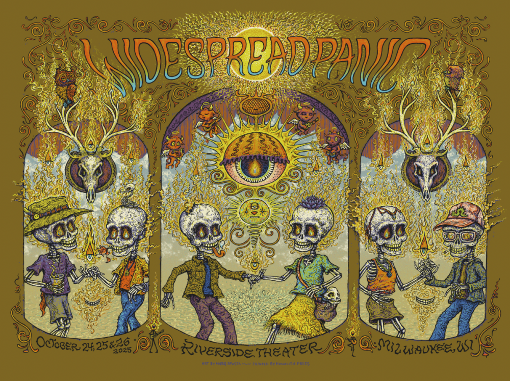 Widespread Panic - Milwaukee Poster