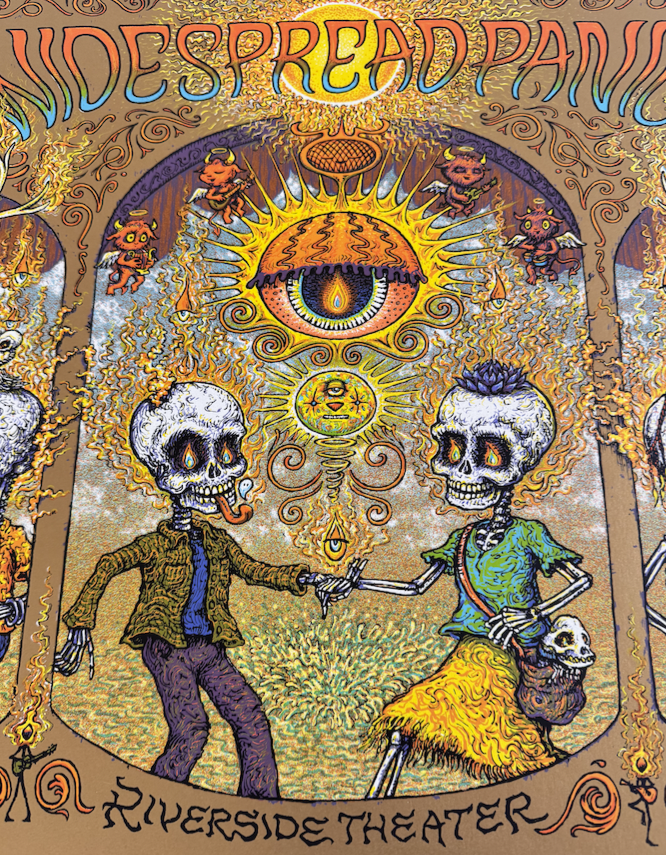 Widespread Panic - Milwaukee Poster