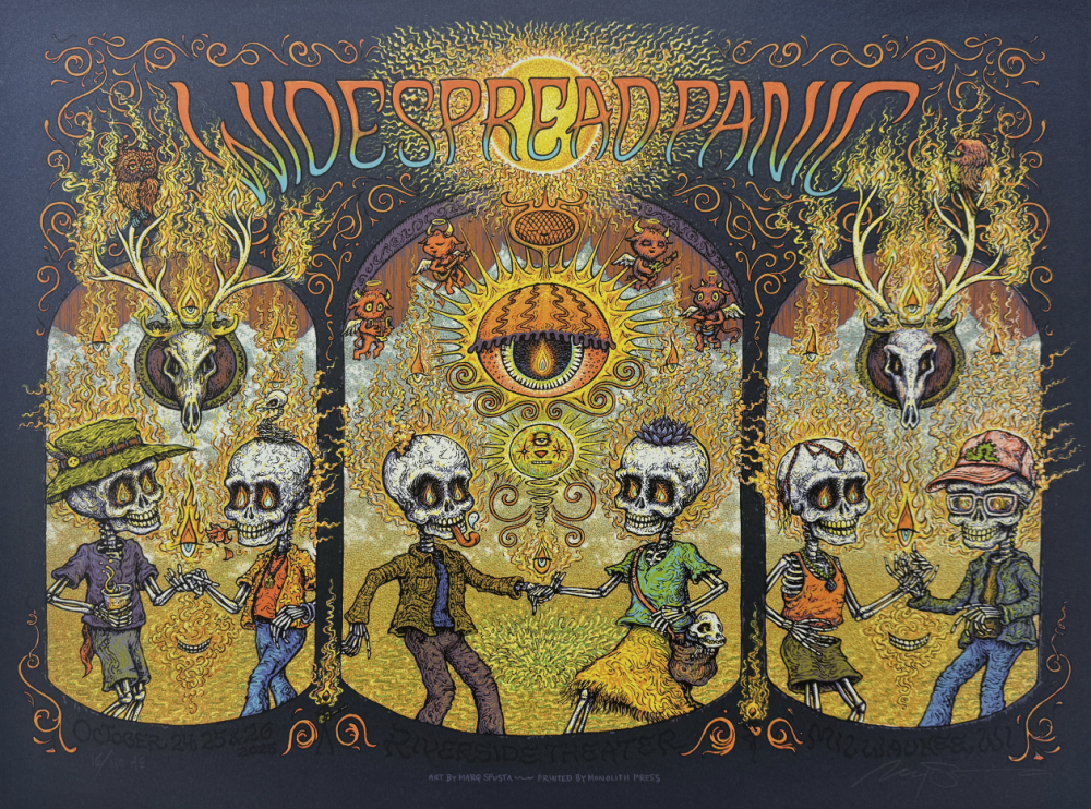 Widespread Panic - Milwaukee Poster