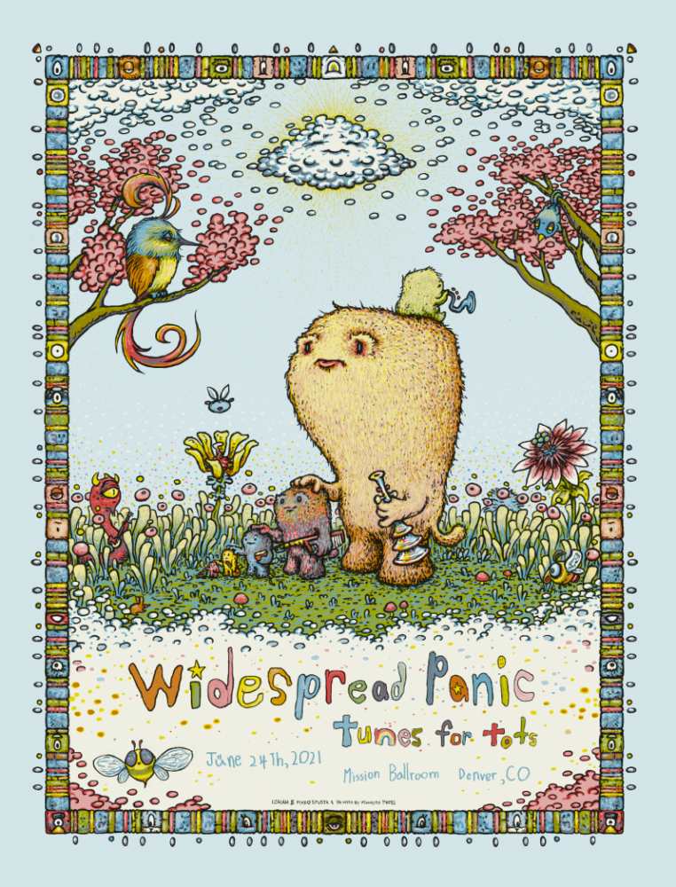 Widespread Panic - Tunes for Tots Poster