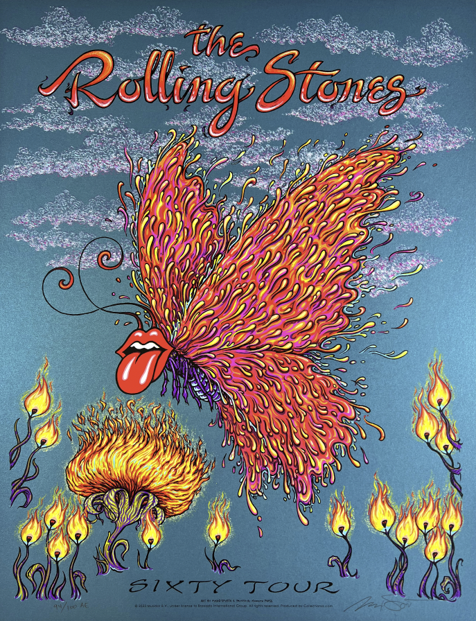 The Rolling Stones – Sixty Tour Poster | Marq Spusta
