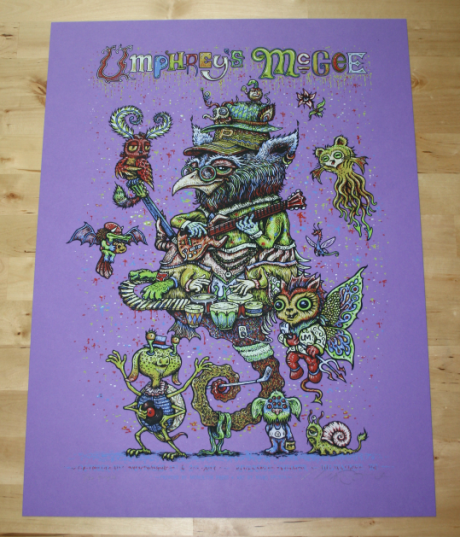 Umphrey\'s McGee Halloween Mash-up - Purple Variant
