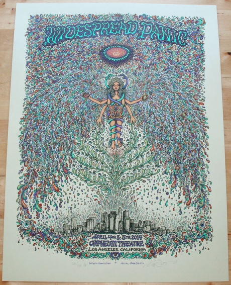 Widespread Panic - Los Angeles Poster AE