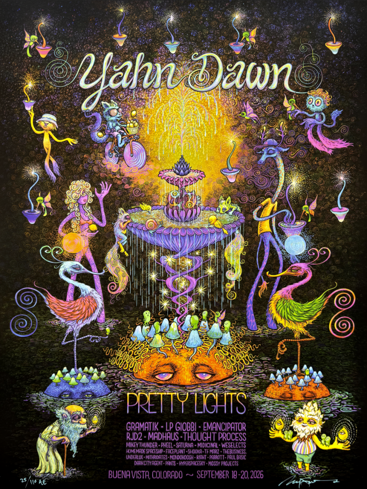 Yahn Dawn Poster